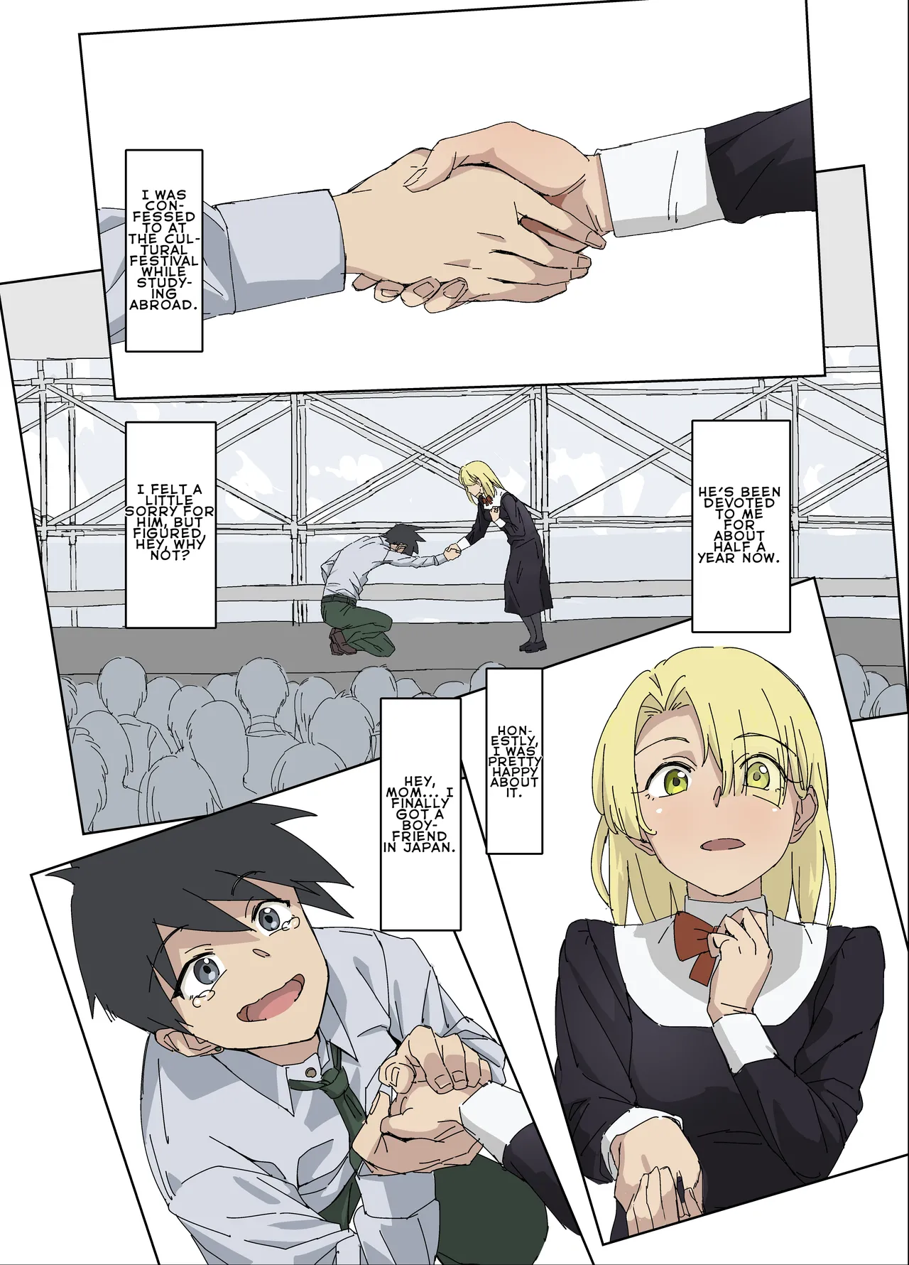 Hentai Manga Comic-My Childhood Friend is an Onahole-Read-3